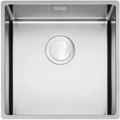 Lavello incasso 1 Vasca - Monovasca Sottotop 44 x 44 cm Acciaio Inox TECHNICK SN100 - R12 SCHOCK TECSN100N