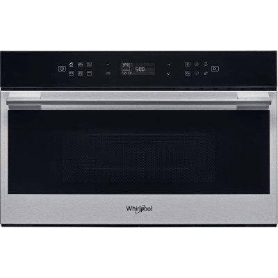 Forno Microonde da incasso 31 Litri Altezza 38 cm Vetro Nero e cornice porta Inox Antimpronta Whirlpool Linea W7 Collection W7 MD440 - IMBALLO NEUTRO